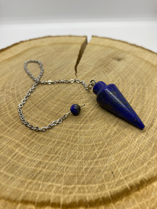 Pendule en lapis-lazuli